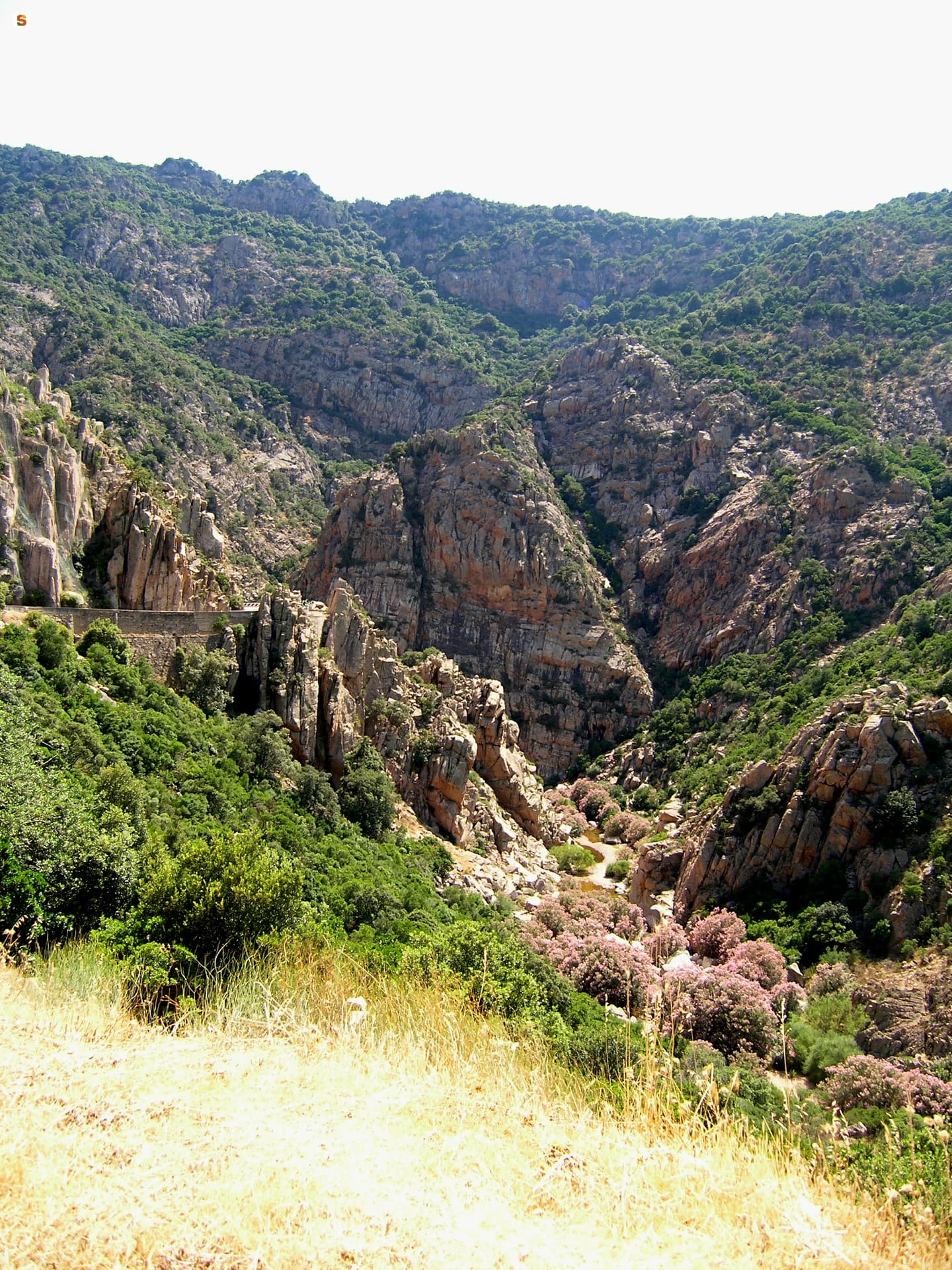 Gola rocciosa nel Parco dei Sette Fratelli