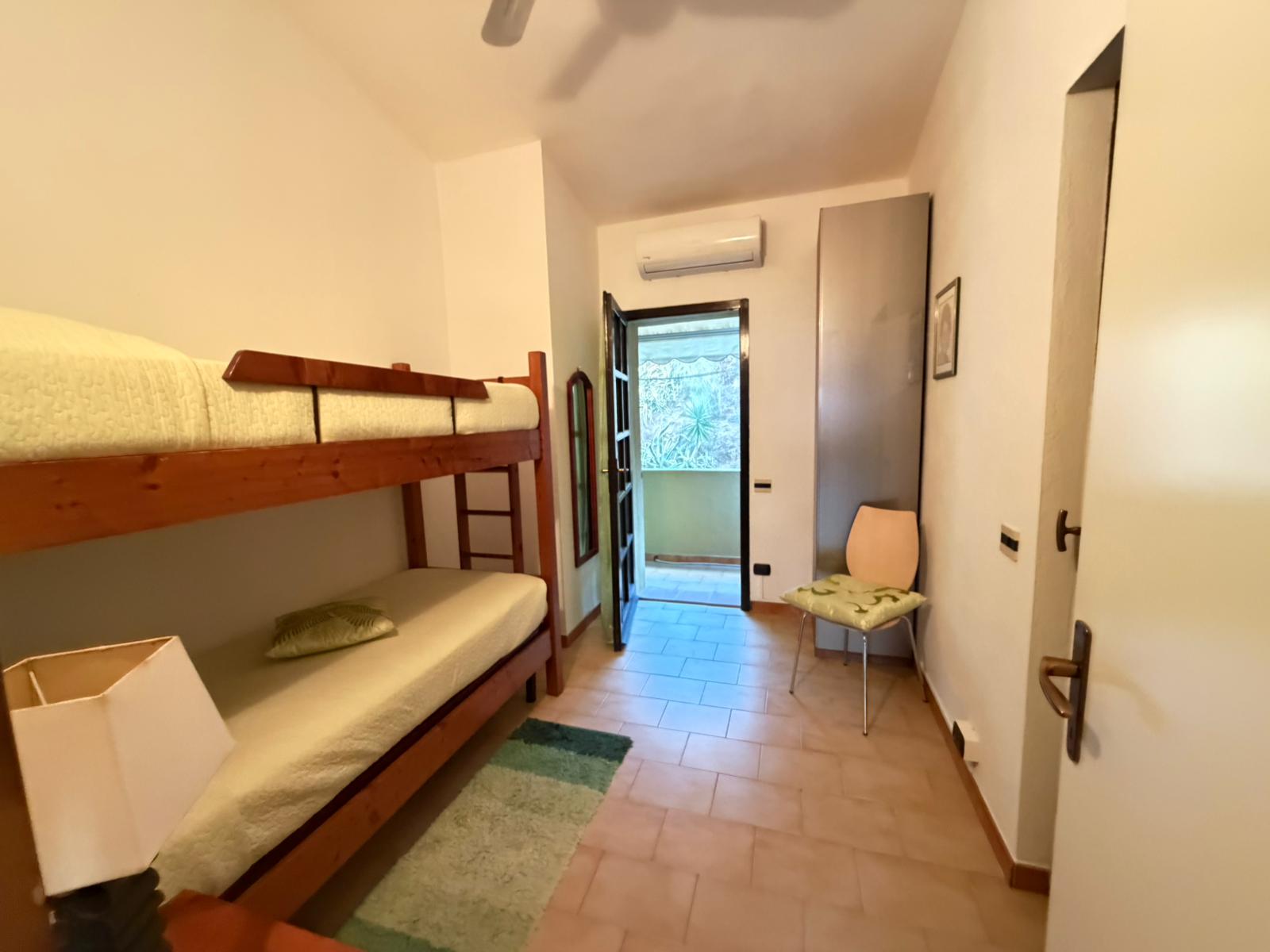 Camera Verde con letto a castello e aria condizionata